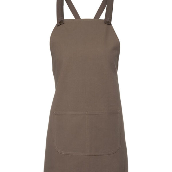 JBs Cross Back Canvas Apron - Long Thumbnail