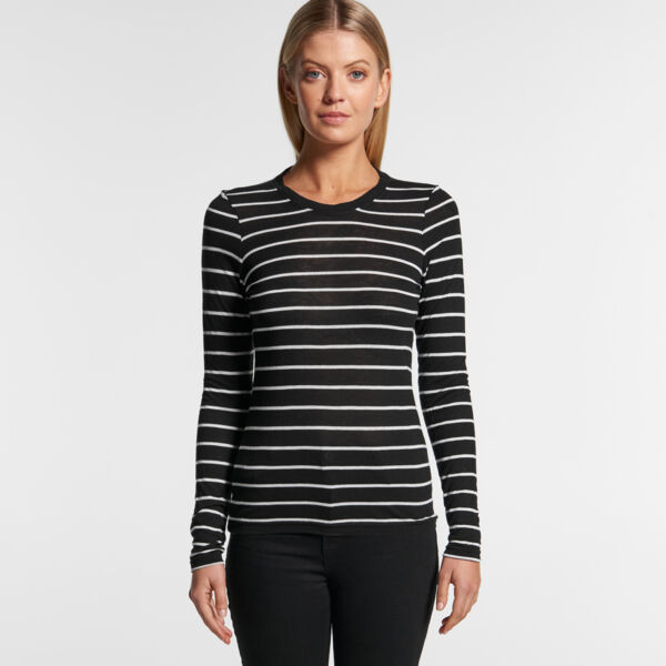 FINE STRIPE LONG SLEEVE Thumbnail