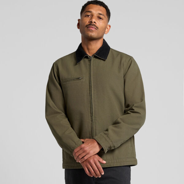 CANVAS CORD COLLAR JACKET Thumbnail